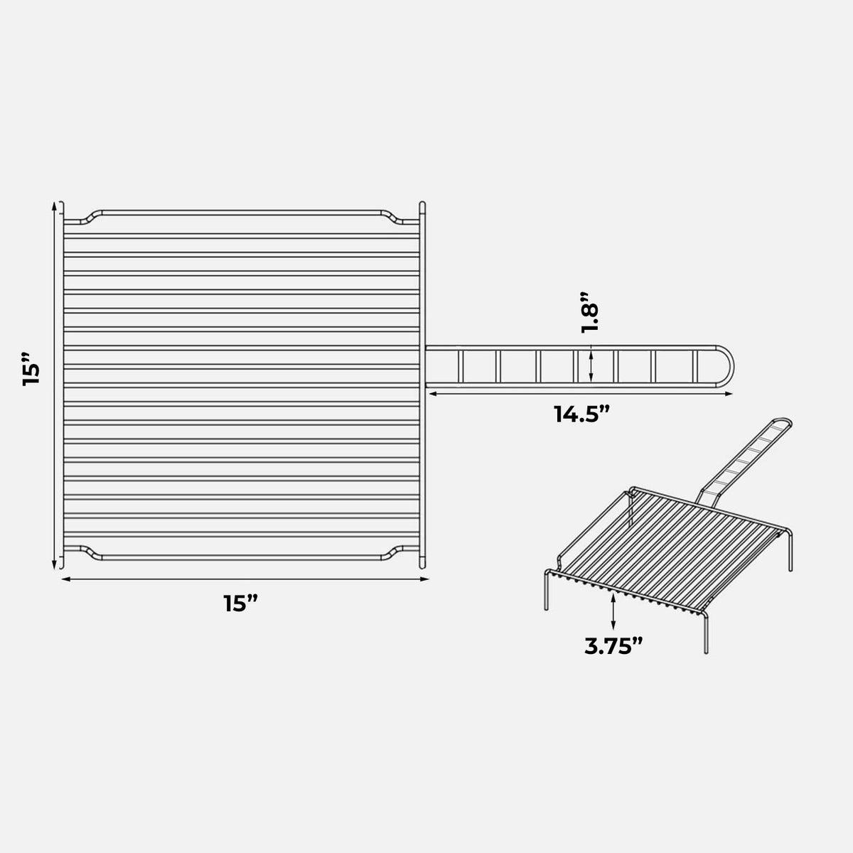 Stainless Steel Tuscan Grill