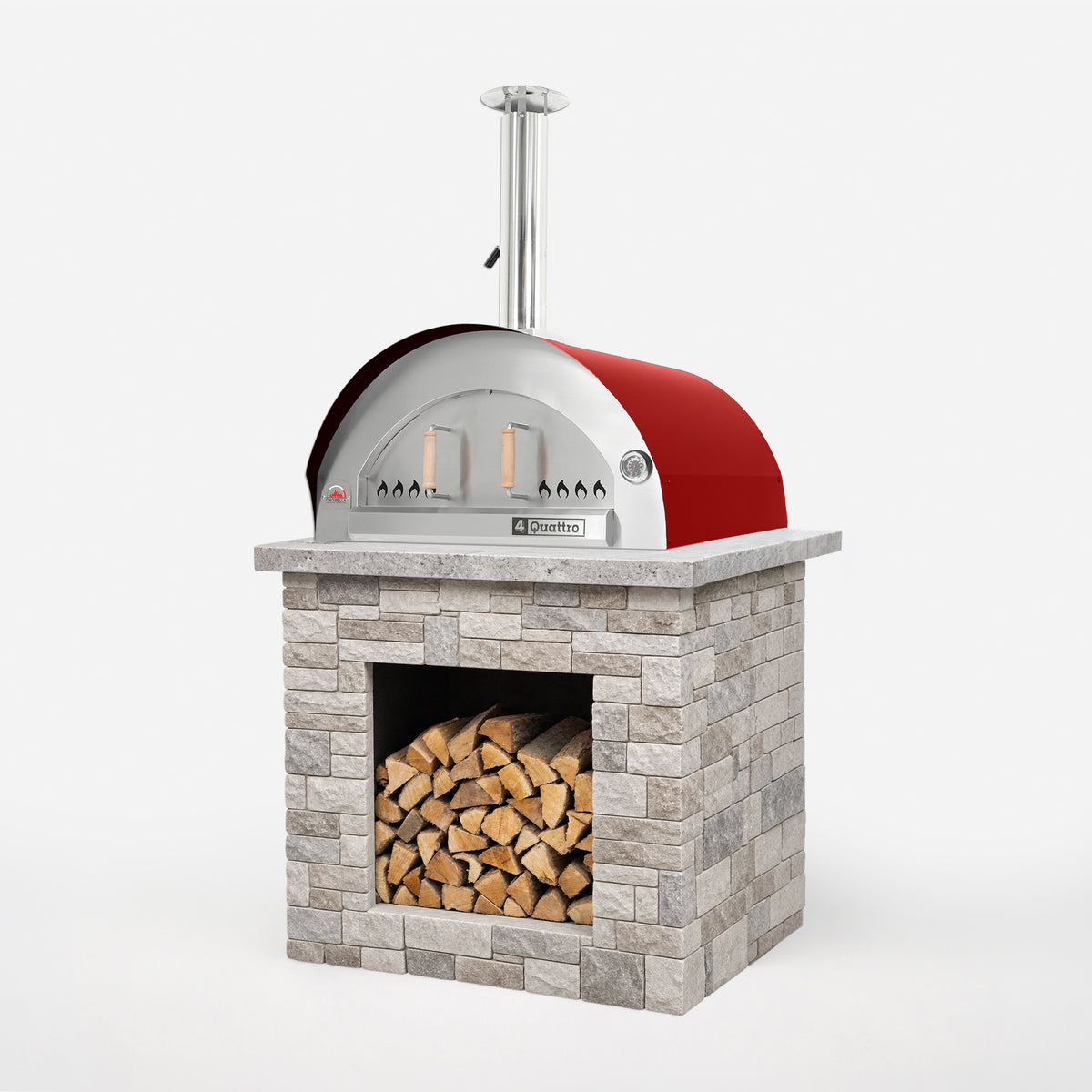 Quattro Wood Burning Countertop