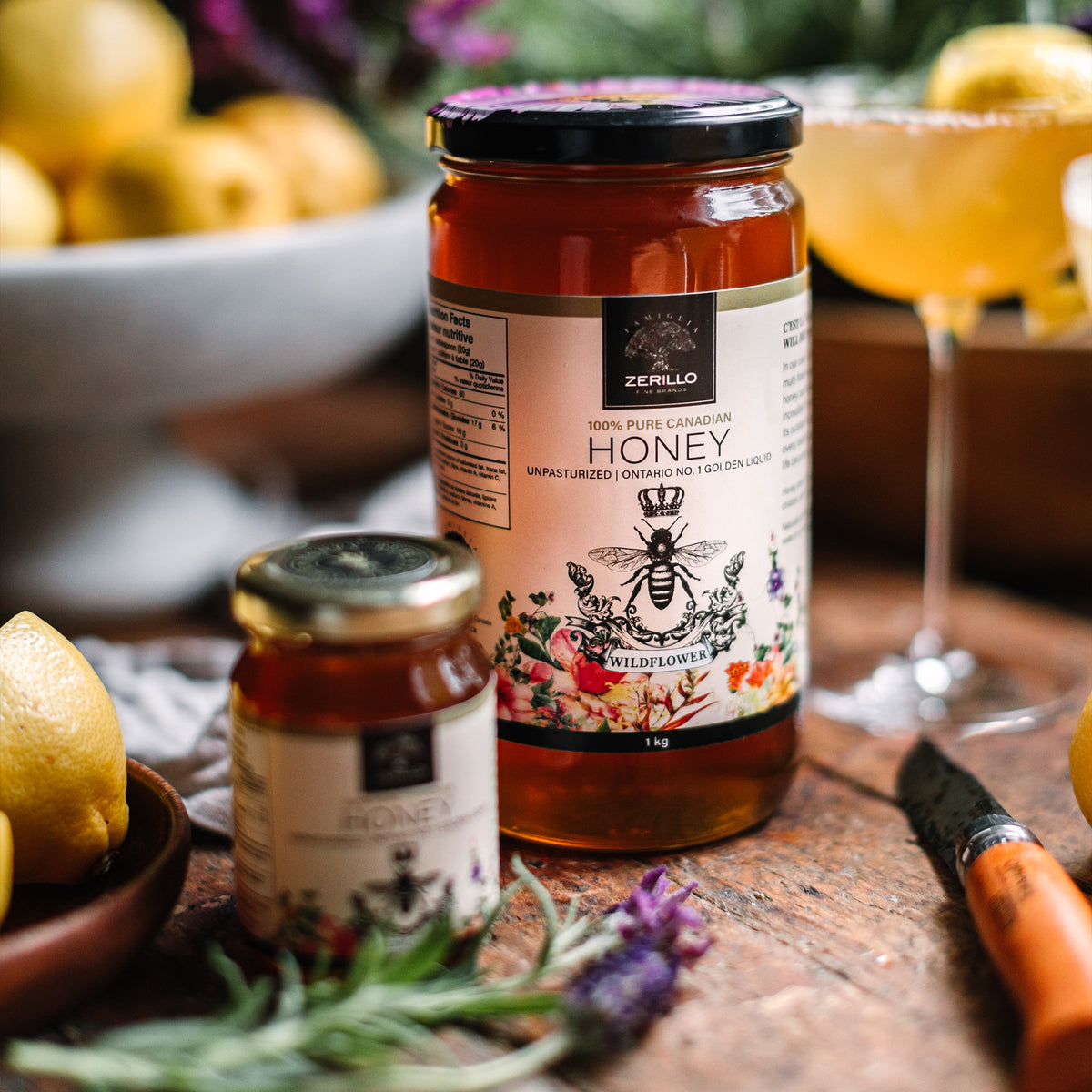 Zerillo Wildflower Honey 125ml