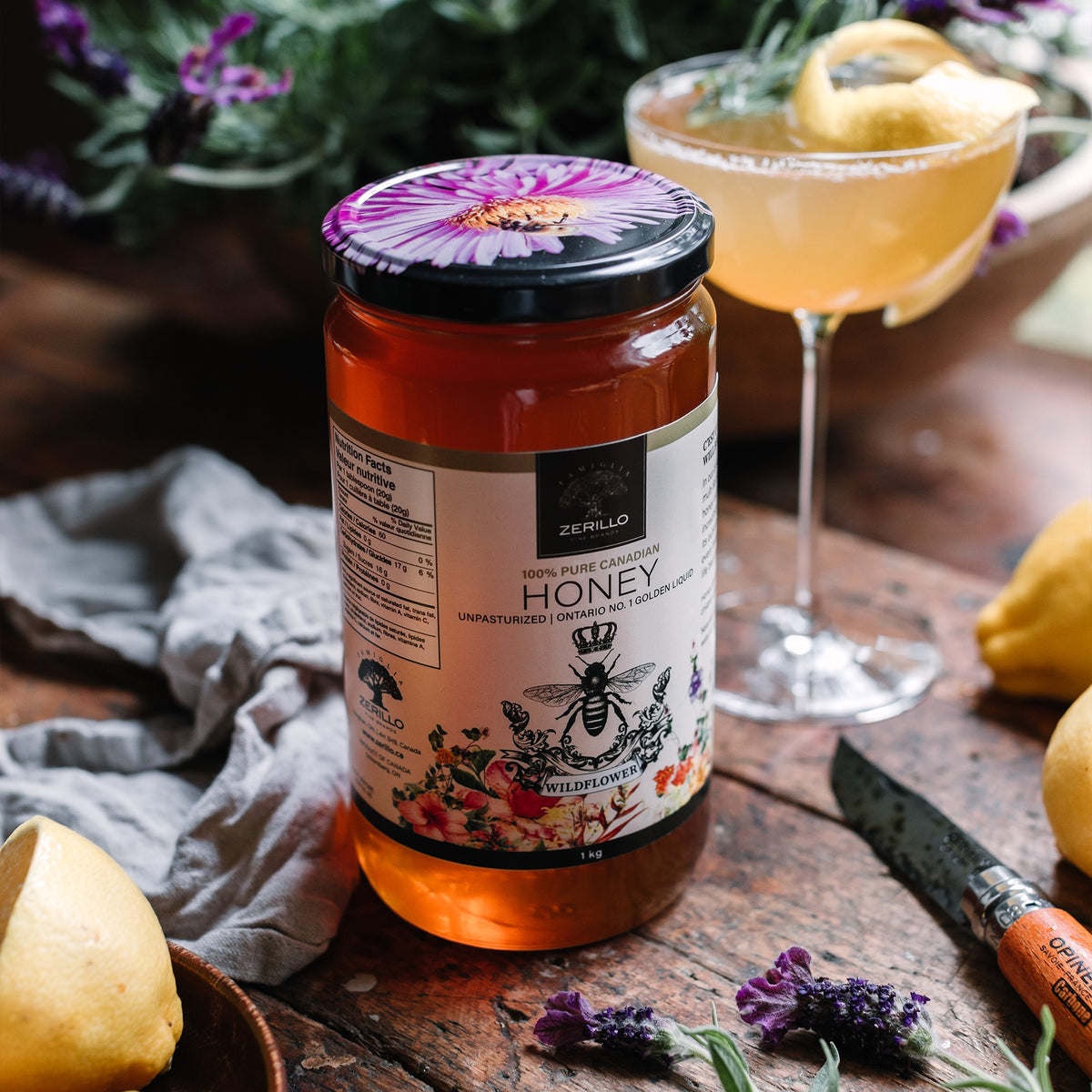 Zerillo Wildflower Honey 1kg