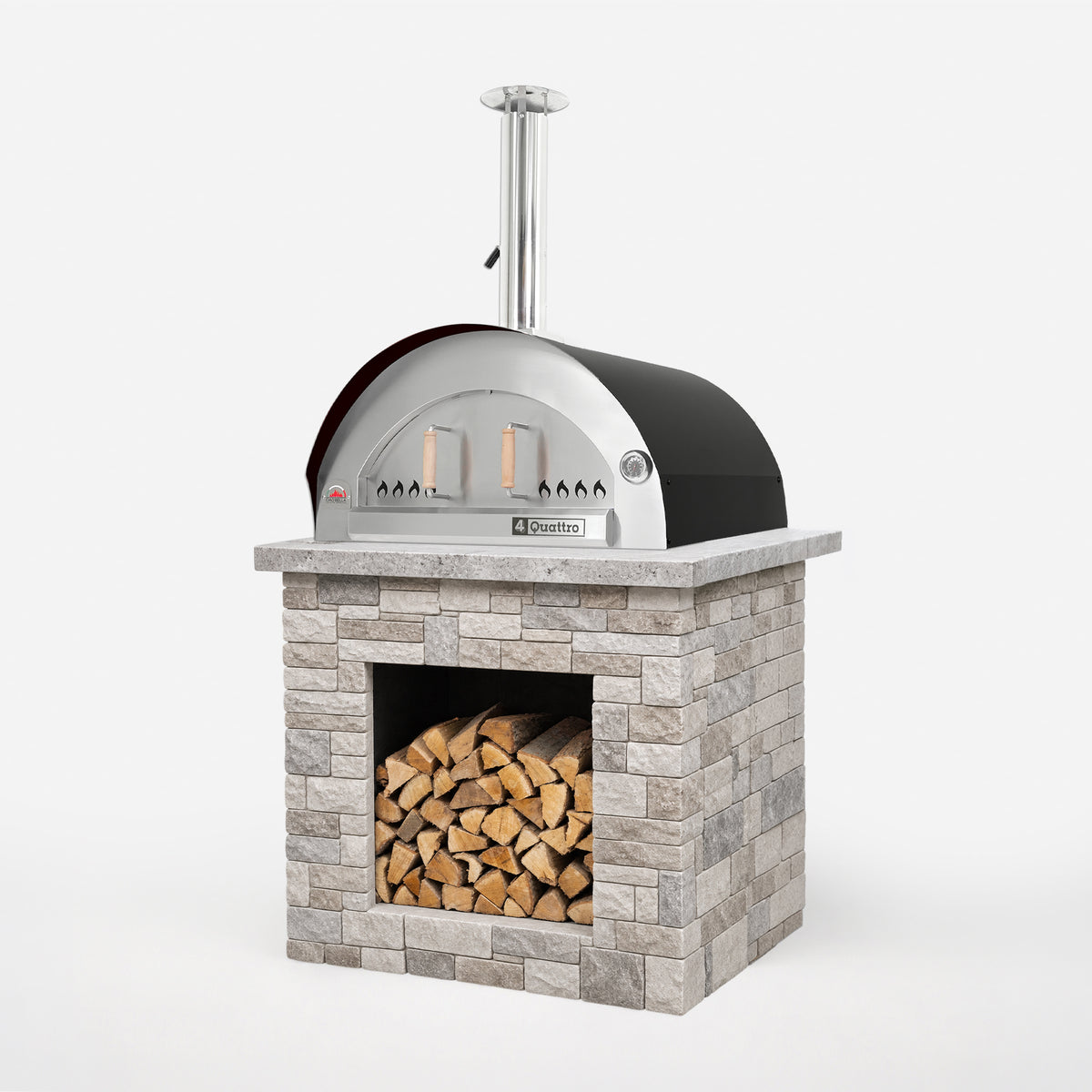 Quattro Wood Burning Countertop