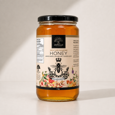 Zerillo Wildflower Honey 1kg