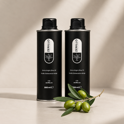 Zerillo Premium Extra Virgin Olive Oil 500ml (2-Pack)